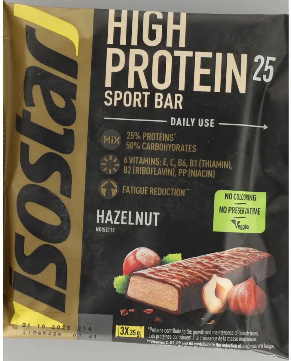 Isostar High Protein 25 Hazelnoot 3-Pack