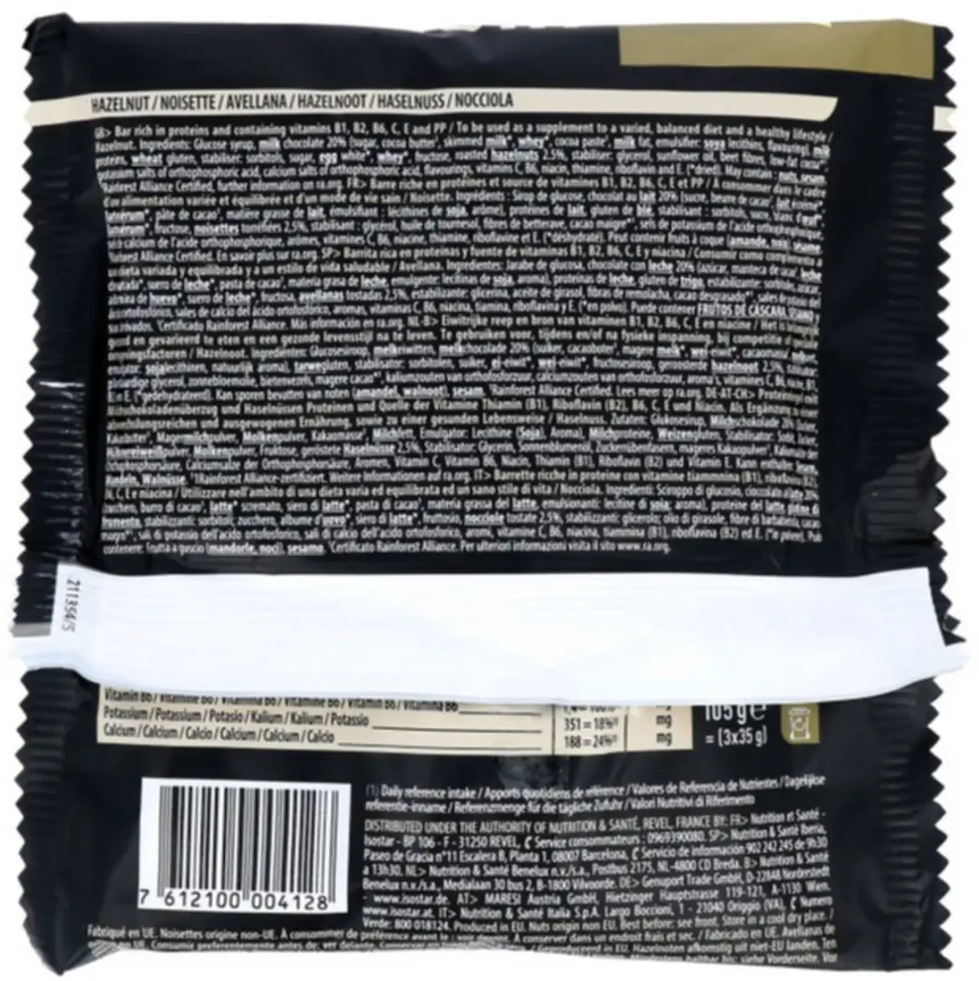 Isostar High Protein 25 Hazelnoot 3-Pack - 105g