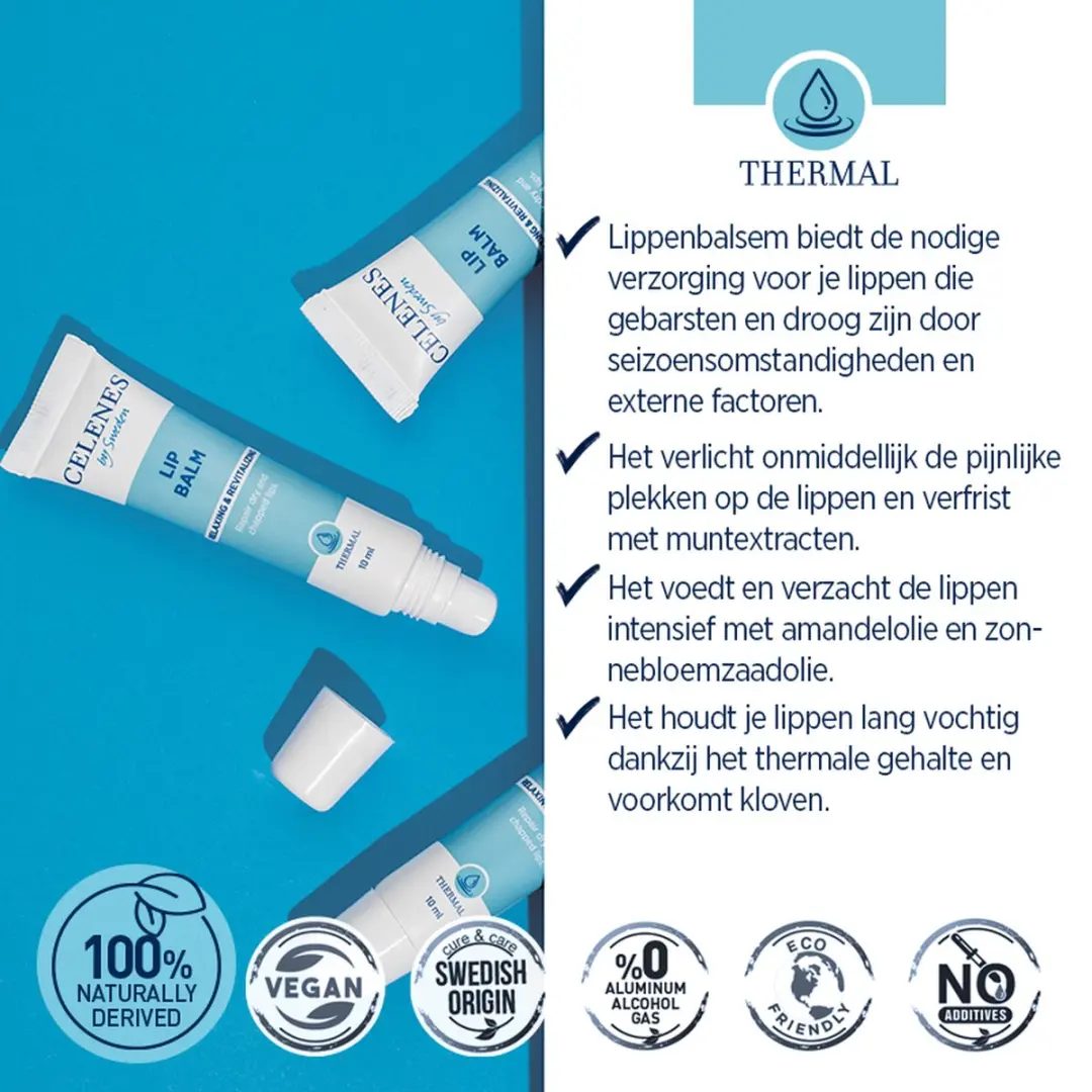 CELENES by Sweden Thermal Lipbalm 10ml