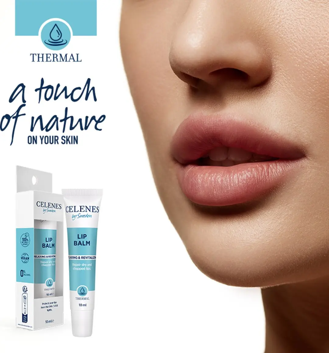 CELENES by Sweden Thermal Lipbalm 10ml