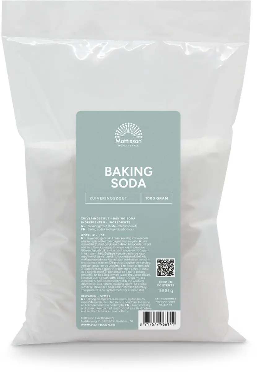 Mattisson Baking Soda Zuiveringszout 1 kg