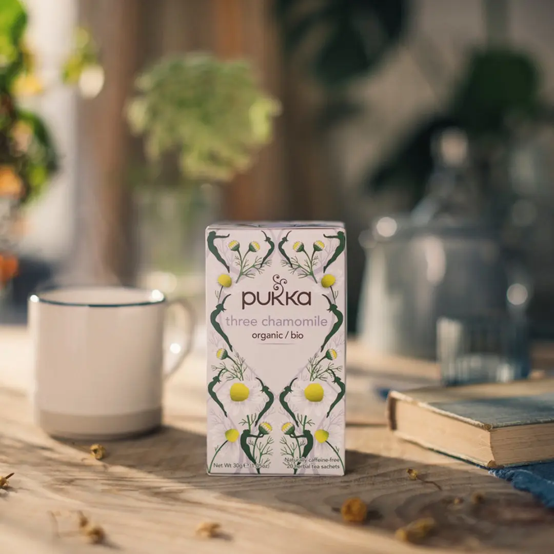 Pukka Three Chamomile Thee - 20 Zakjes 40g