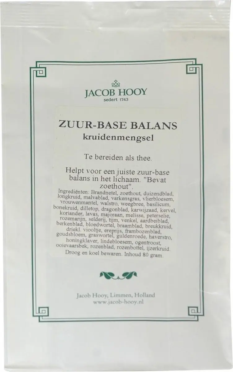 Jacob Hooy Zuur Base Balans