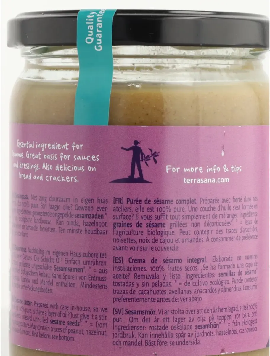 Terrasana Tahin Bio Sesampasta 500g