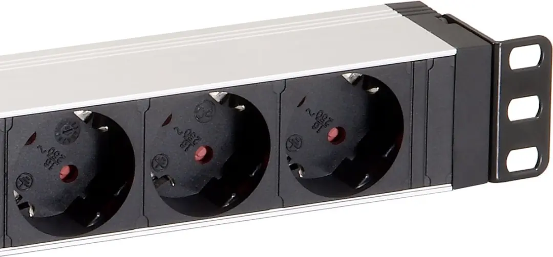 Equip 333293 Stekkerdoos 8-voudig Schuko - 1,8m - Aluminium - afbeelding 5 van 6