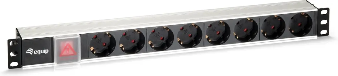 Equip 333293 Stekkerdoos 8-voudig Schuko