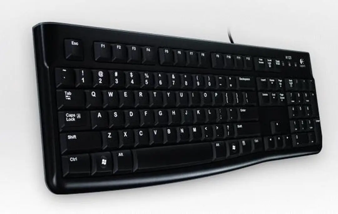 Logitech K120 Toetsenbord - AZERTY - Zwart - afbeelding 5 van 6