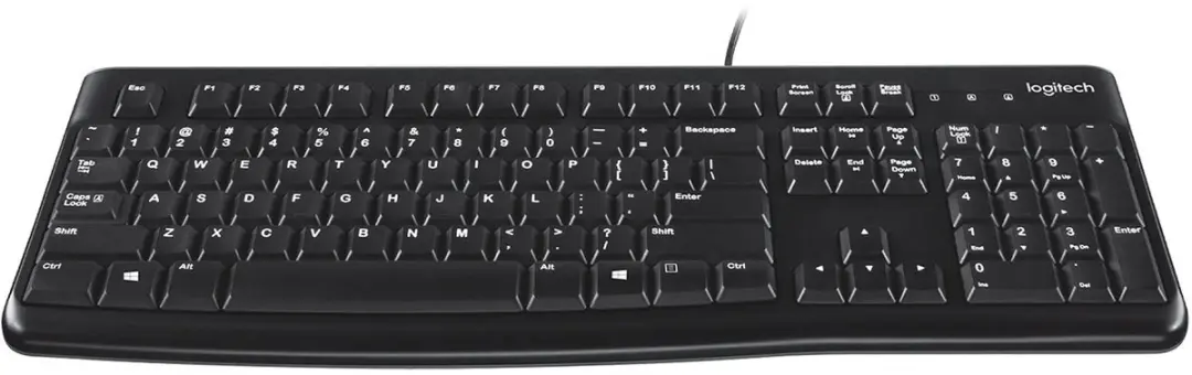 Logitech K120 Toetsenbord - AZERTY - Zwart - afbeelding 3 van 6
