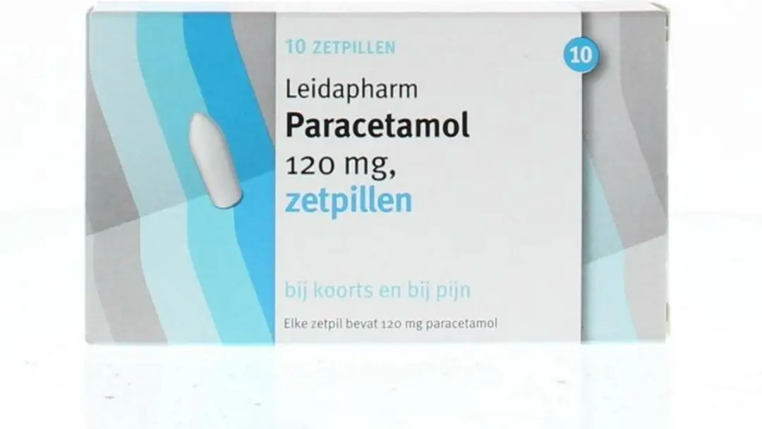 Leidapharm Paracetamol 120mg Zetpillen