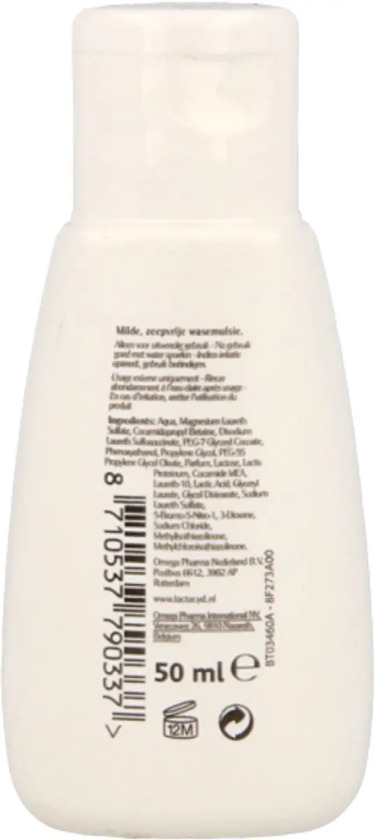Lactacyd Verzorgende Wasemulsie 50ml