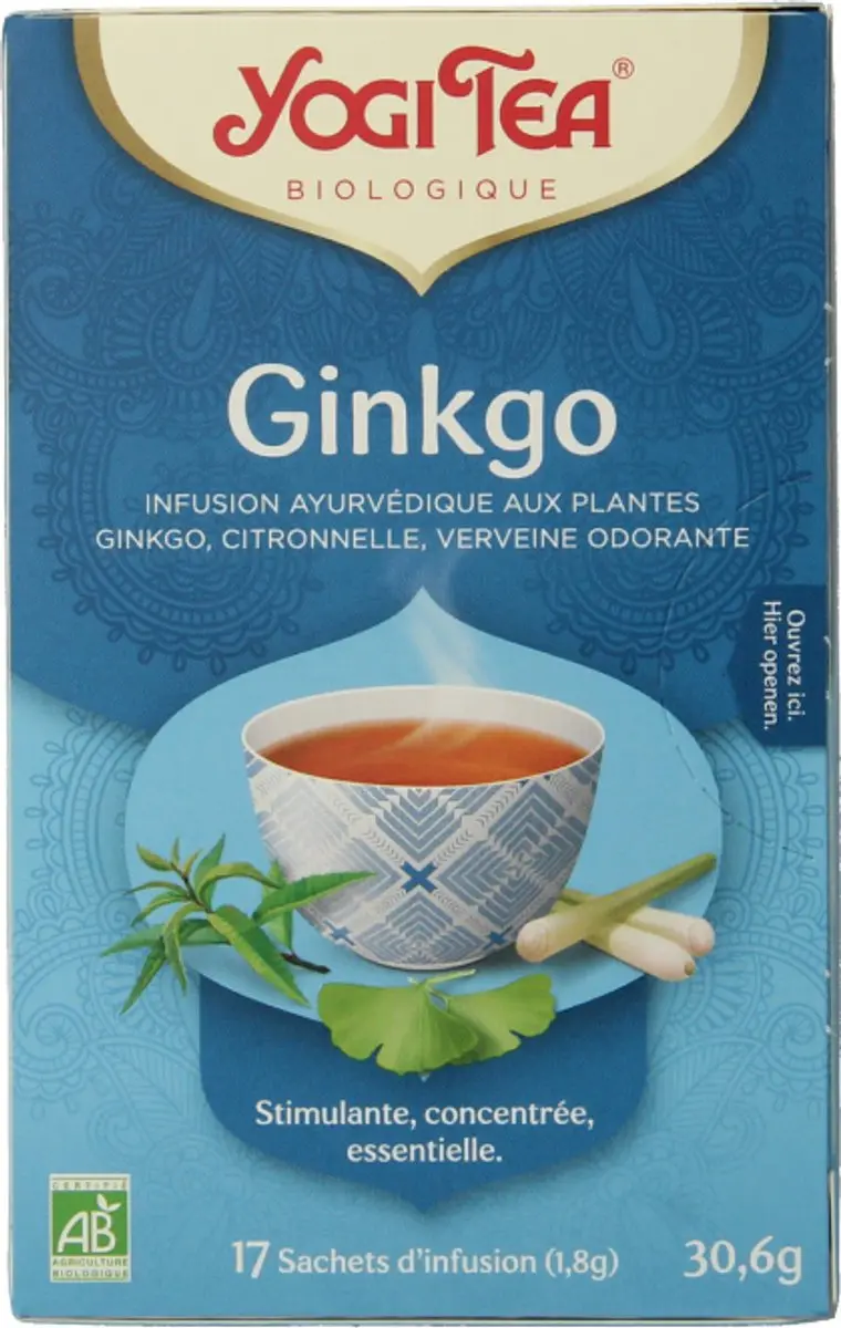 Yogi Tea Ginkgo Bio Kruidenthee 17g