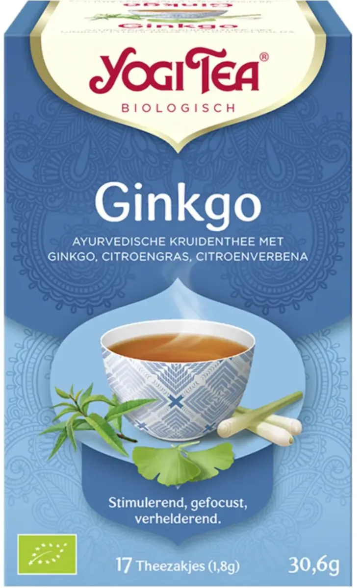 Yogi Tea Ginkgo Bio Kruidenthee 17g