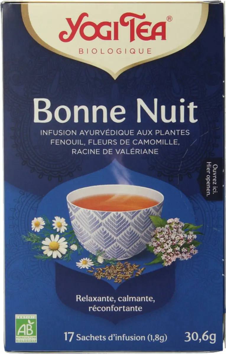 Yogi Tea Bedtime Bio - 17 Zakjes - 30.6g