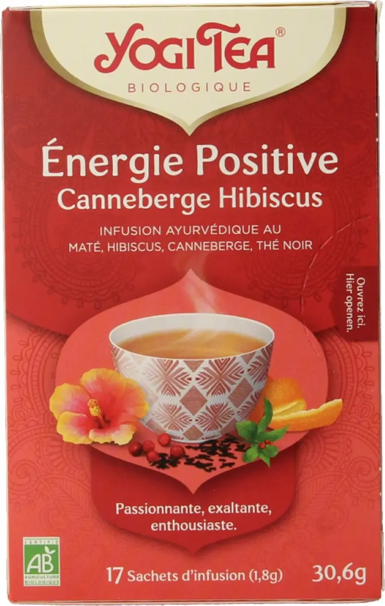 Yogi Tea Positive Energy Biologisch - 17 Theezakjes