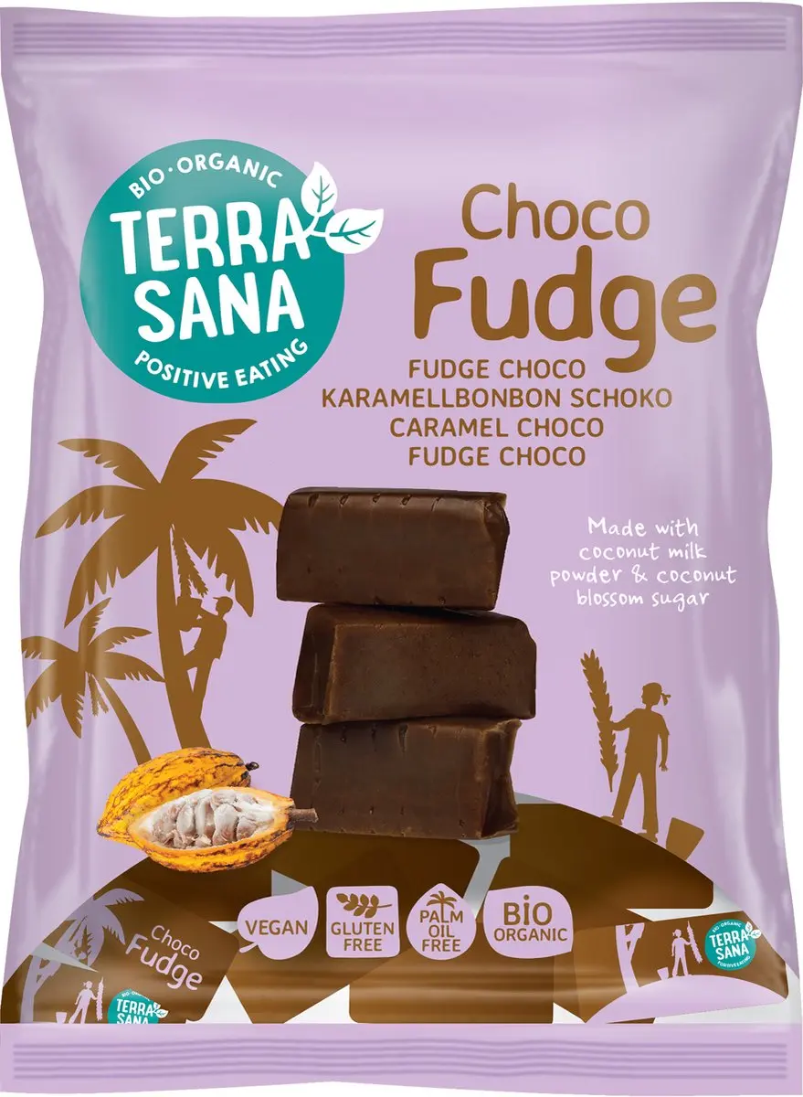 Terrasana Fudge Chocolade Bio 150g
