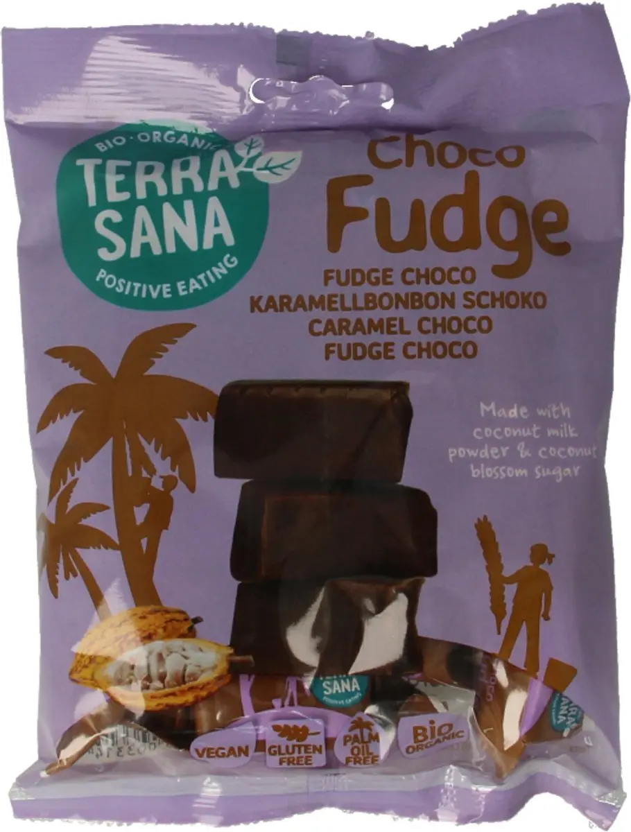 Terrasana Fudge Chocolade Bio 150g