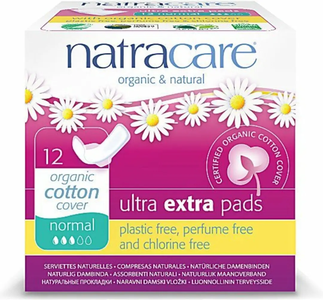 Natracare Maandverband Ultra Extra Normaal - 12 Stuks - afbeelding 4 van 6