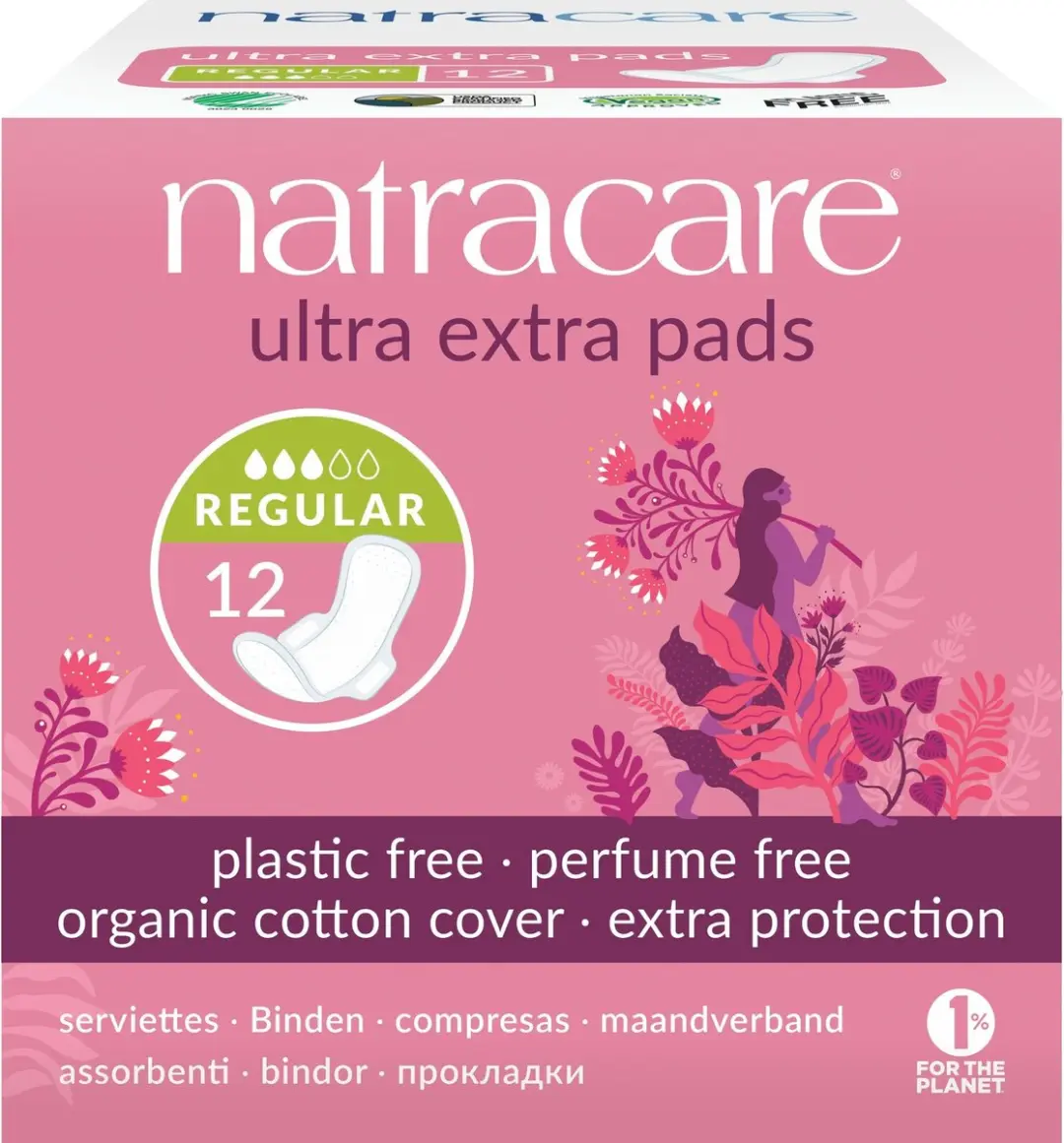 Natracare Maandverband Ultra Extra Normaal