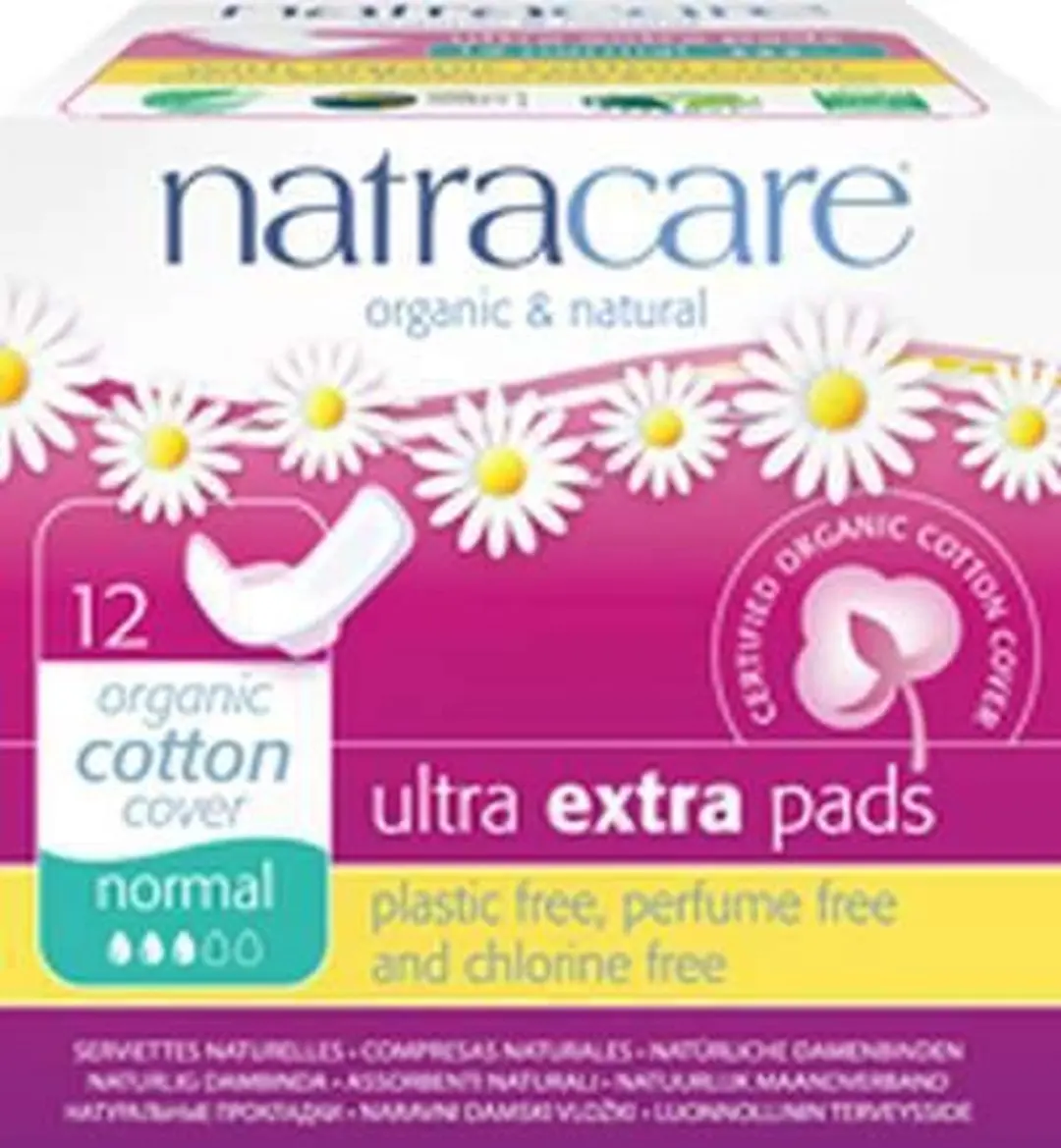 Natracare Maandverband Ultra Extra Normaal - 12 Stuks - afbeelding 6 van 6