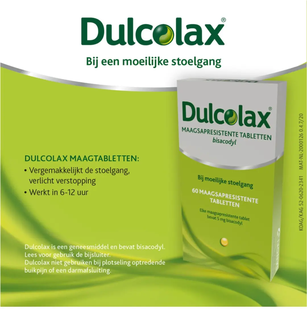 Dulcolax Bisacodyl 5mg - 60 Tabletten