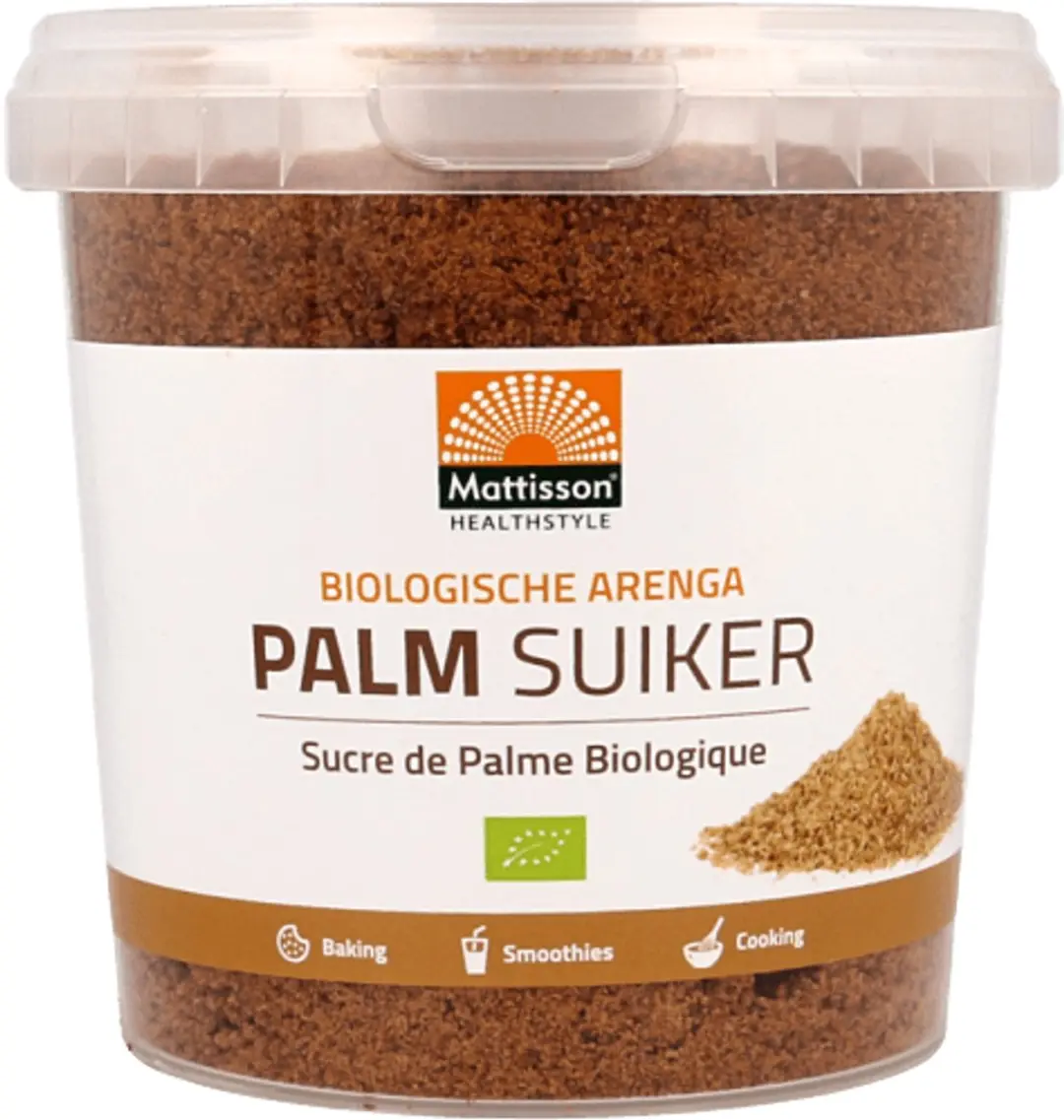 Mattisson HealthStyle Biologische Arenga Palm Suiker 450g