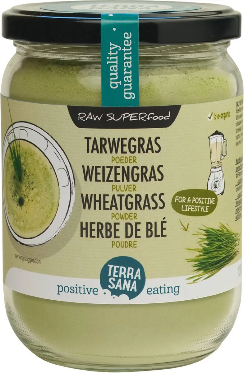 Terrasana Raw Tarwegras Poeder 130g