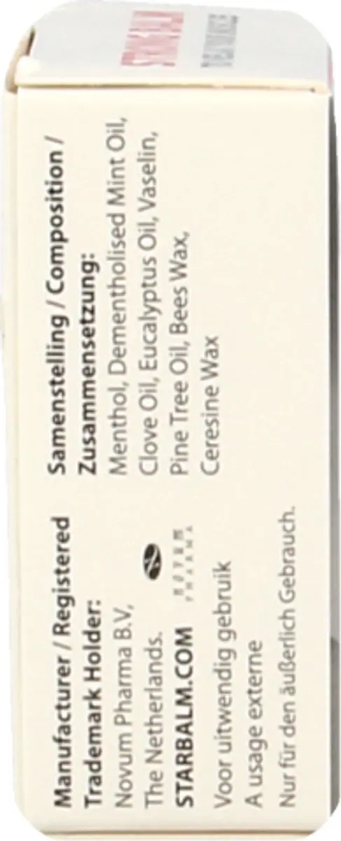 Star Balm Wit Spierbalsem 10g