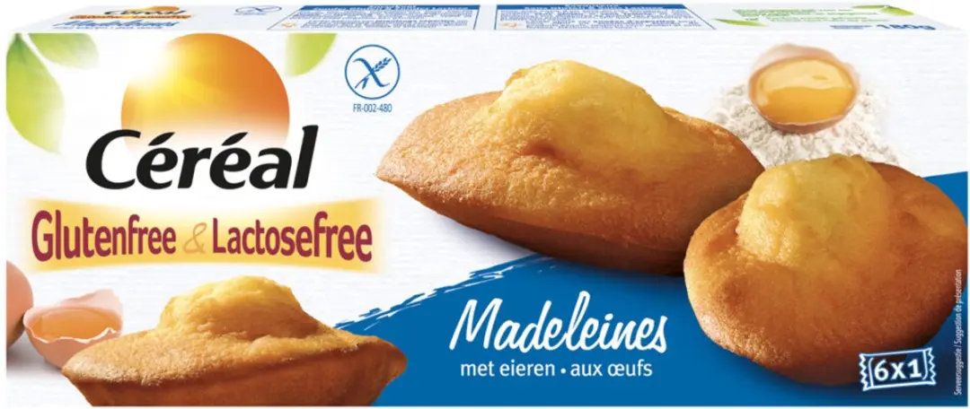 Cereal GLF Madeleines 180g - afbeelding 5 van 6