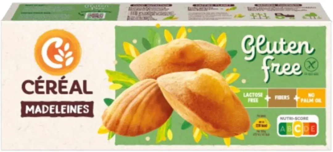 Cereal GLF Madeleines 180g