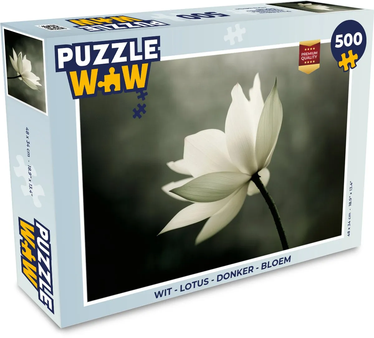 PuzzleWow Legpuzzel 500 Stuks