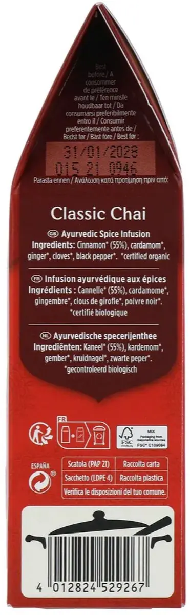 Yogi Tea Classic Chai Losse Thee Bio 90g