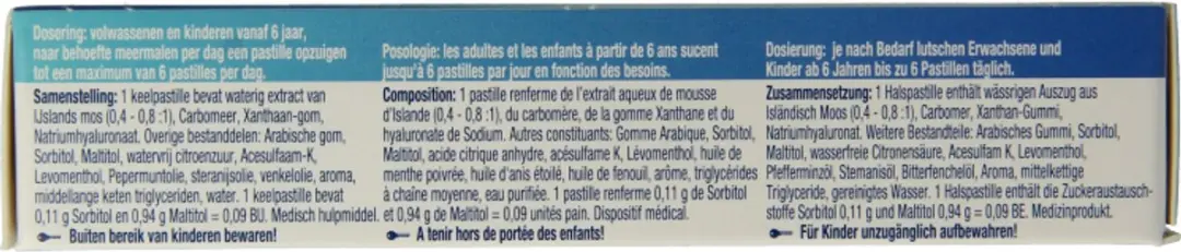 Isla Medic Acut 20 Pastilles - 20 Stuks - afbeelding 4 van 6