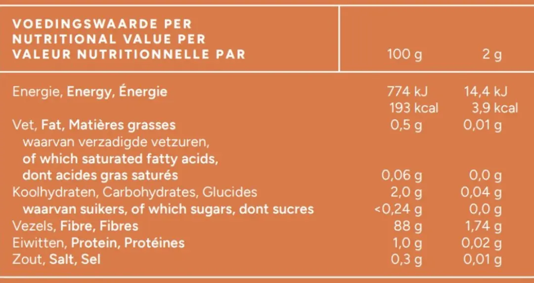 Mattisson Psylliumvezels Biologisch 250g