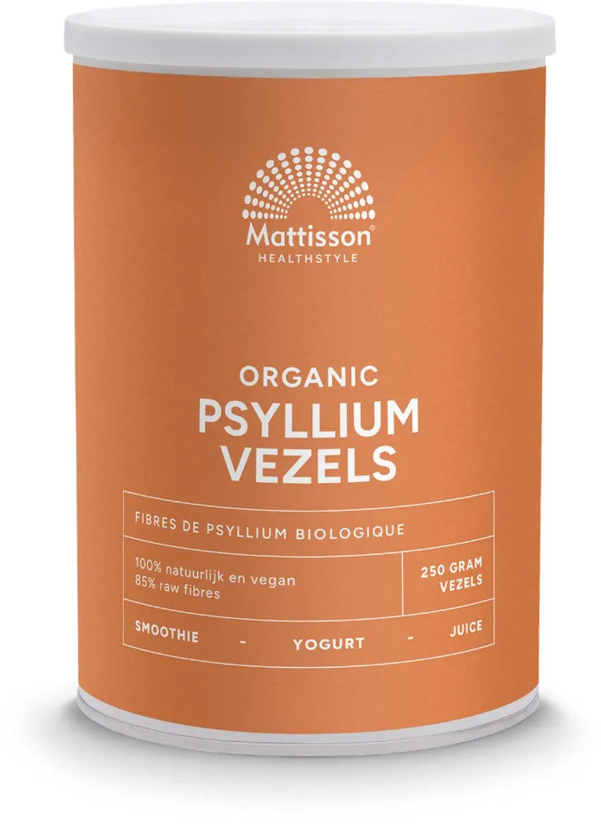 Mattisson Psylliumvezels Biologisch 250g