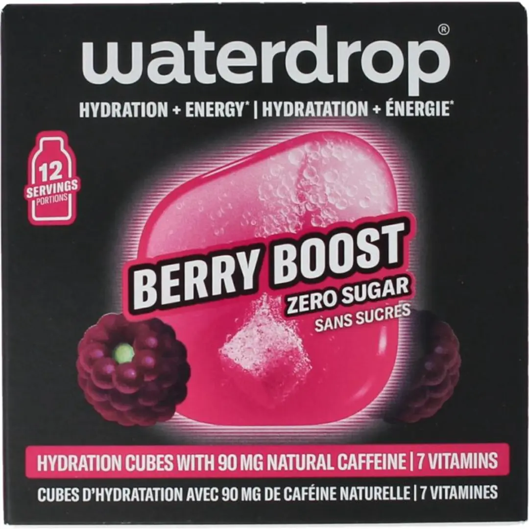 Waterdrop Berry Boost Hydration Cubes 12 Stuks