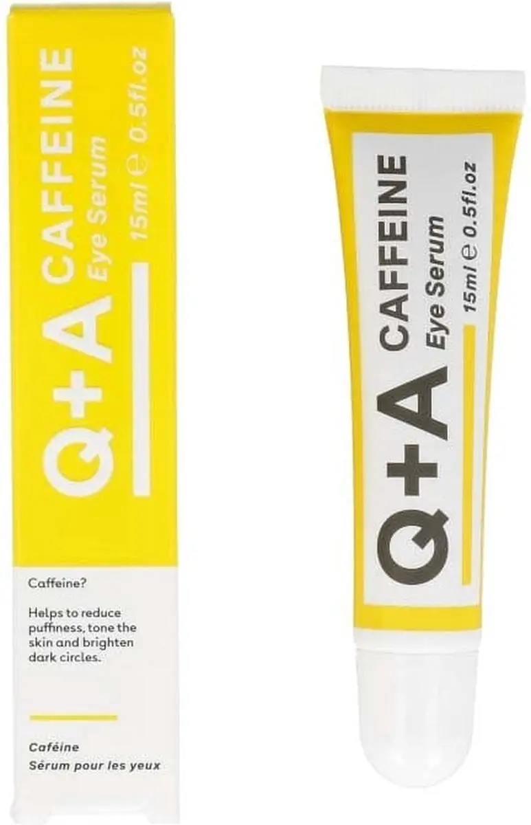 Q + A Oogserum Caffeine Eye Serum