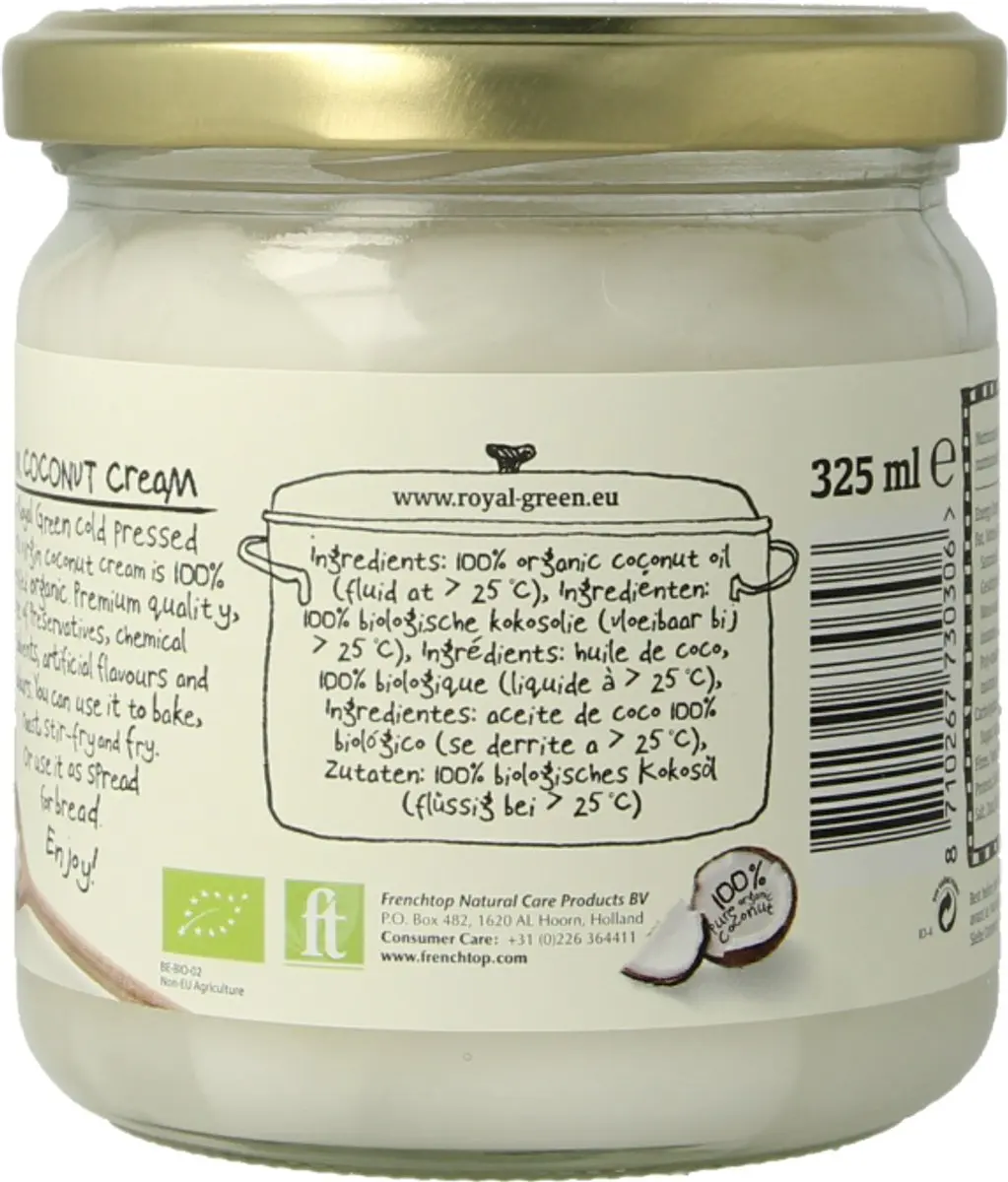 Royal Green Kokosolie Extra Virgin 325ml