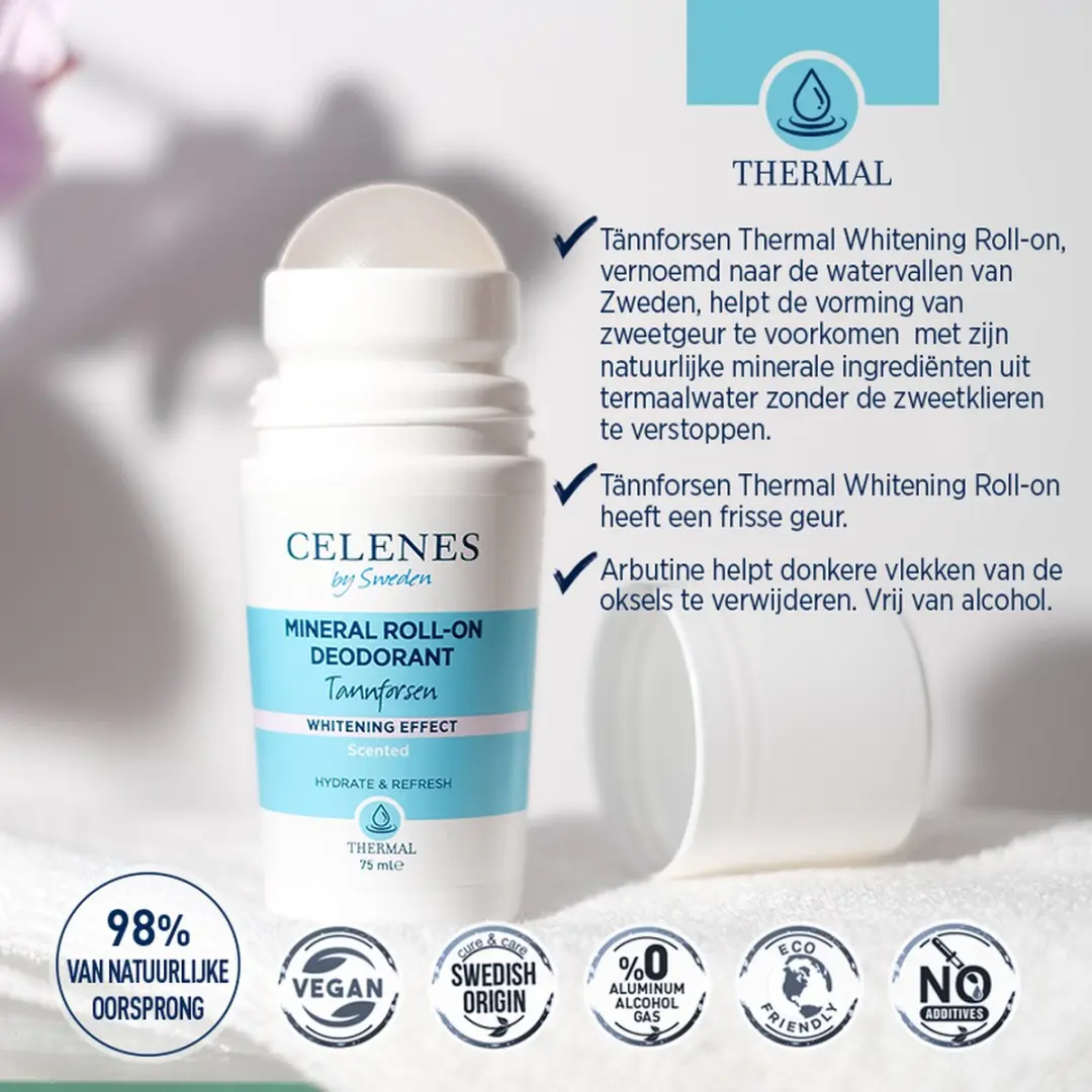 Celenes Thermal Mineral Roller Deodorant Tannforsen 75ml