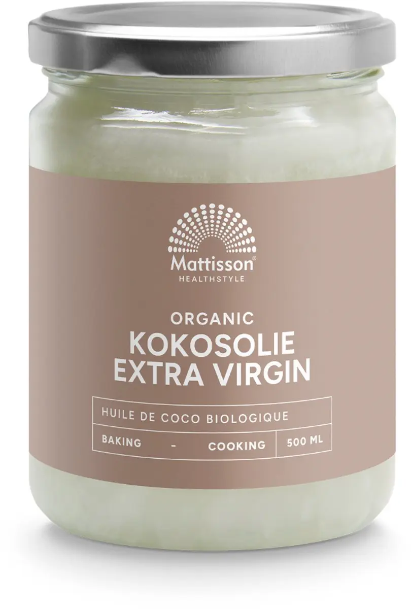 Mattisson HealthStyle Kokosolie Biologisch 500ml