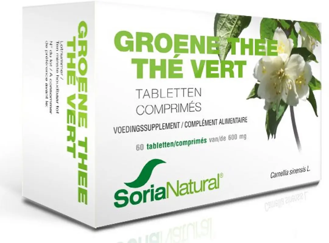 Soria Natural Te Verdes Tabl 60x600mg