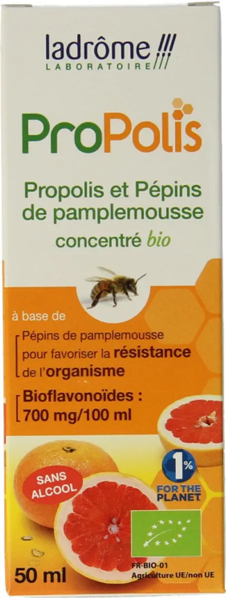 Ladrôme Propolis Pompelmoes Pit Concentraat 50ml