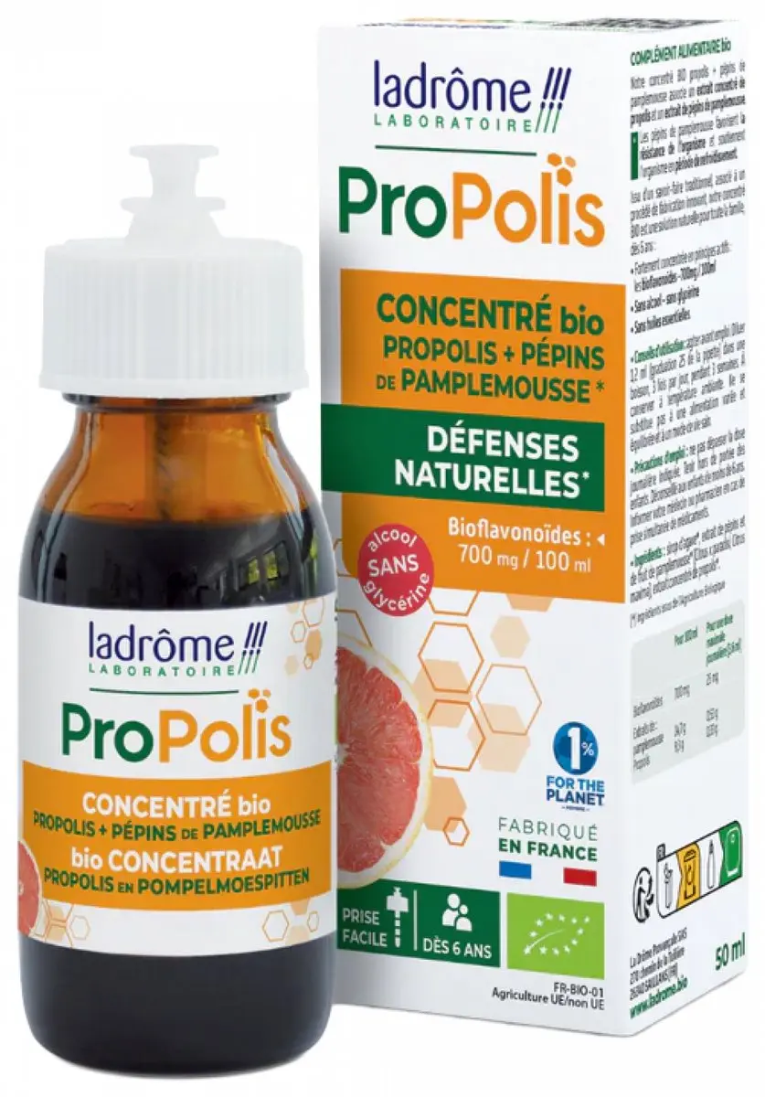 Ladrôme Propolis Pompelmoes Pit Concentraat 50ml