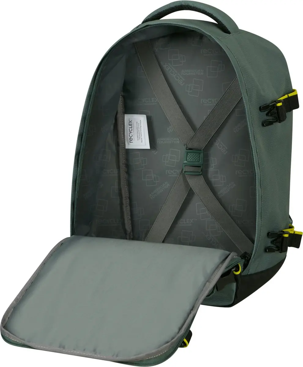 American Tourister Take2cabin S Rugzak 24L - Dark Forest - afbeelding 4 van 6