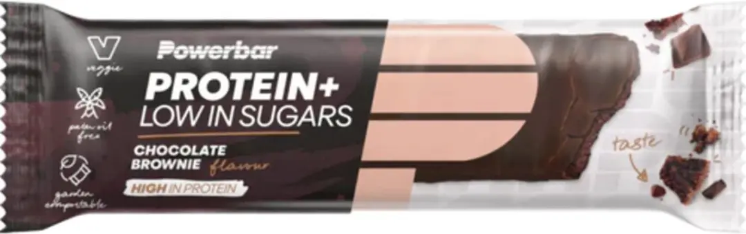 PowerBar ProteinPlus Low Sugar Chocolate Brownie 30x35g - afbeelding 5 van 6