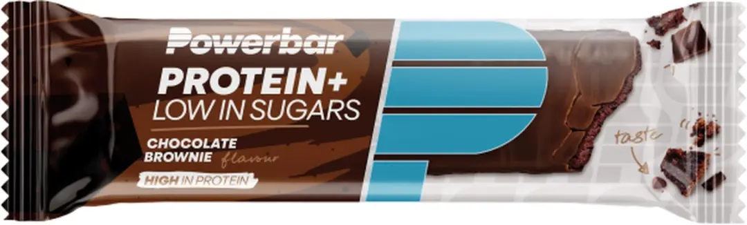 PowerBar ProteinPlus Low Sugar Chocolate Brownie 30x35g - afbeelding 2 van 6