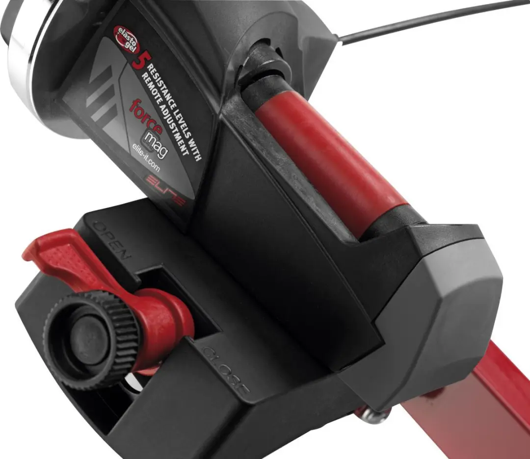 Elite Novo Force Elastogel Turbo Trainer - Rood/Wit - afbeelding 5 van 6