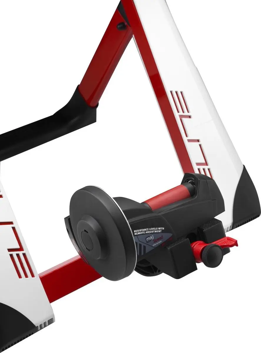 Elite Novo Force Elastogel Turbo Trainer - Rood/Wit - afbeelding 2 van 6