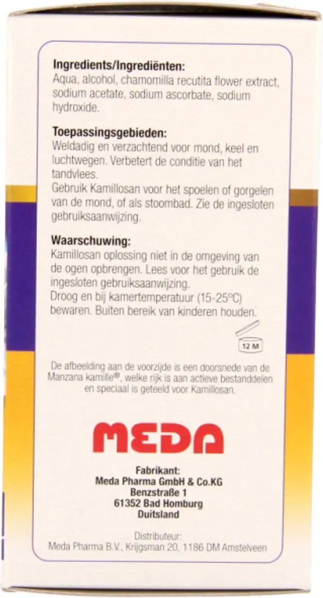 Kamillosan Oplossing 100ml - afbeelding 3 van 6