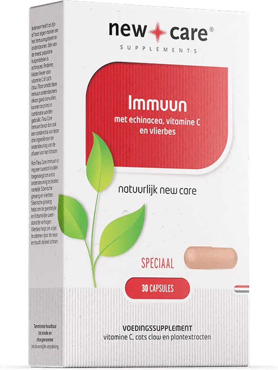 New Care Immuun Echinacea 30 Capsules