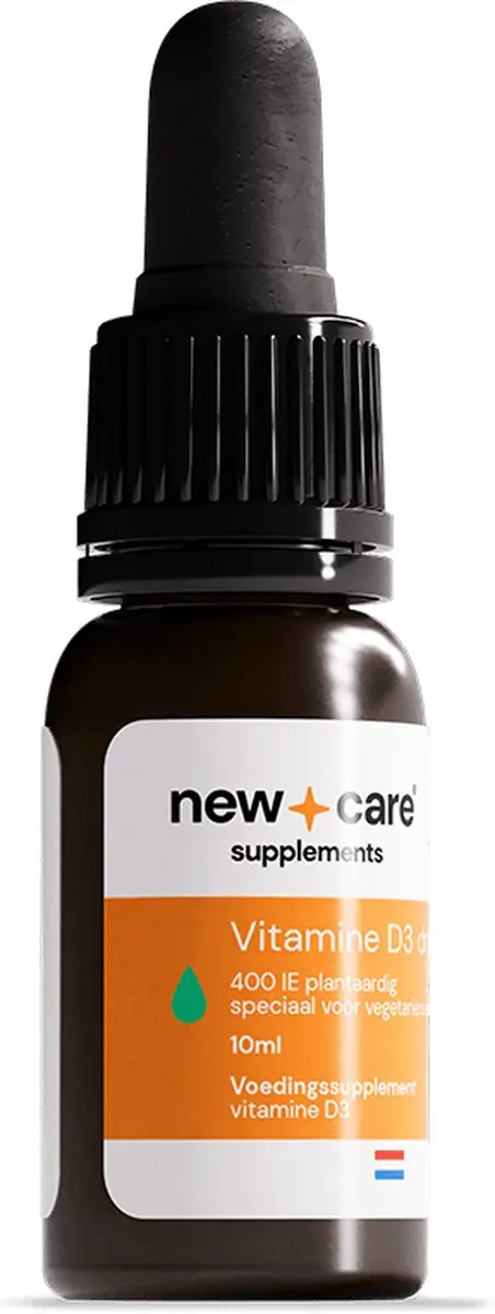 New Care Vitamine D3 Druppels Plantaardig 10ml - Vegan